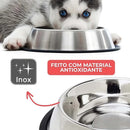 Comedouro e Bebedouro Inox